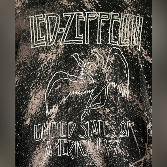 Led Zeppelin acid wash T-shirt - Picture 2 of 4